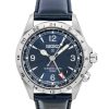Seiko Prospex Alpinist GMT Leather Strap Blue Dial Automatic SPB377J1 200M Men's Watch