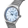 Seiko Classic Stainless Steel Light Blue Dial Quartz SUR599P1 100M Men's Watch