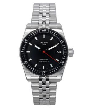 Tissot PR516 Powermatic 80 Stainless Steel Black Dial Automatic T149.407.11.051.00 100M Men's Watch