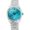 TAG Heuer Carrera Stainless Steel Turquoise Blue Dial Automatic WBN2316.BA0001 Women's Watch