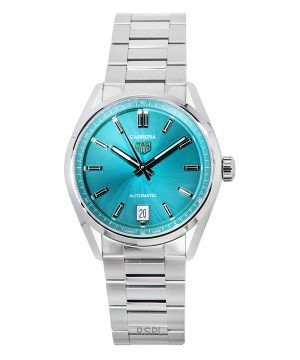 TAG Heuer Carrera Stainless Steel Turquoise Blue Dial Automatic WBN2316.BA0001 Women's Watch