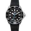 Tag Heuer Aquaracer Rubber Strap Black Dial Automatic Diver's WBP5110.FT6257 300M Men's Watch