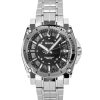 Bulova Icon Precisionist Stainless Steel Black Dial Quartz 96B417 100M Men's Watch