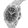 Bulova Icon Precisionist Stainless Steel Black Dial Quartz 96B417 100M Men's Watch