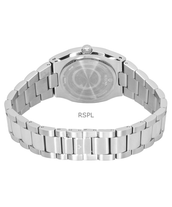 Bulova Surveyor Stainless Steel Diamond Accents Blue Mother Of Pearl Dial Quartz 96R246 Women's Watch 3 Bulova Surveyor Stainless Steel Diamond Accents Blue Mother Of Pearl Dial Quartz 96R246 Women's Watch