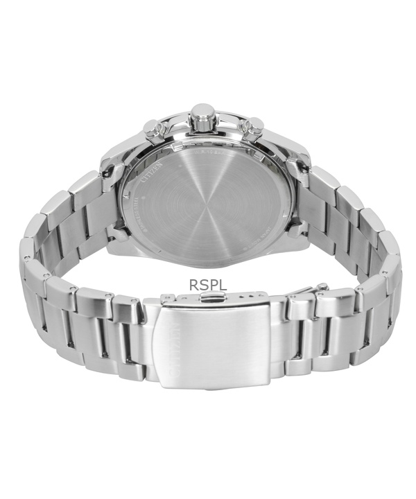 Citizen Chronograph Stainless Steel Black Dial Quartz AN8230-59E 100M Men's Watch 3 Citizen Chronograph Stainless Steel Black Dial Quartz AN8230-59E 100M Men's Watch