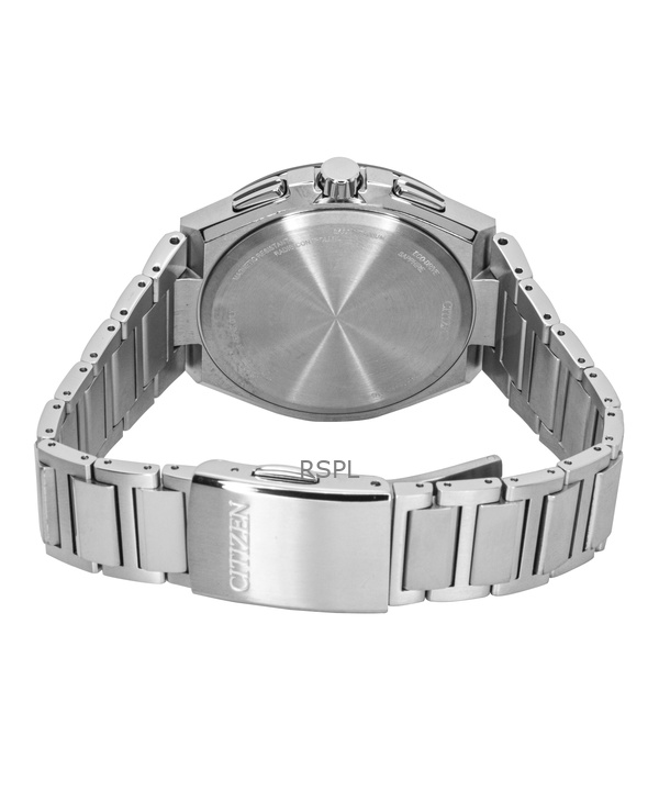 Citizen Chronograph Super Titanium Blue Dial Eco-Drive AT8234-85L 100M Men's Watch 4 Citizen Chronograph Super Titanium Blue Dial Eco-Drive AT8234-85L 100M Men's Watch