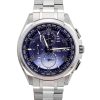 Citizen Attesa Limited Edition Chronograph Super Titanium Blue Dial Eco-Drive AT8240-66L 100M Men's Watch