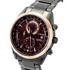 Citizen Attesa Perpetual Radio Controlled Chronograph Stainless Steel Red Dial Eco-Drive AT8267-86X 100M Men's Watch