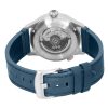 AVI-8 Flyboy Wingman Worldtimer GMT Leather Strap Power Blue Dial Automatic AV-4120-03 Men's Watch With Extra Strap
