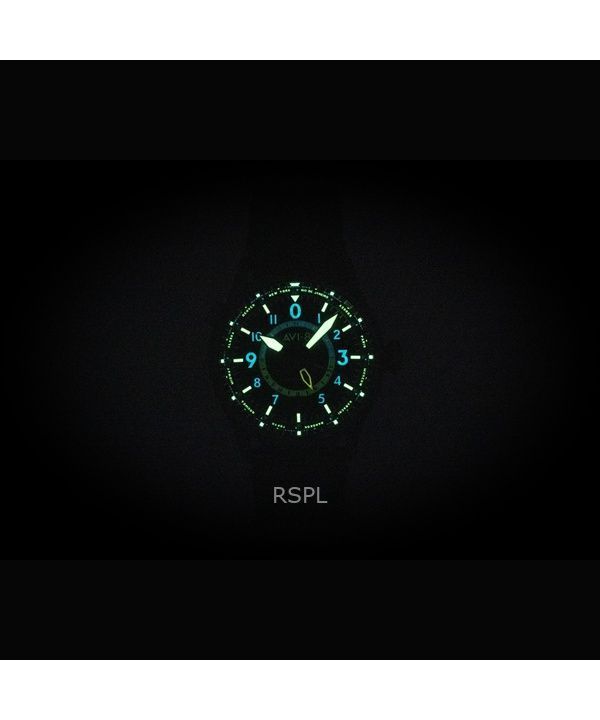 AVI-8 Flyboy Wingman Worldtimer GMT Leather Strap Green Dial Automatic AV-4120-05 Men's Watch