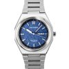 Citizen Zenshin Super Titanium Blue Dial Eco-Drive AW0130-85L 100M Men's Watch