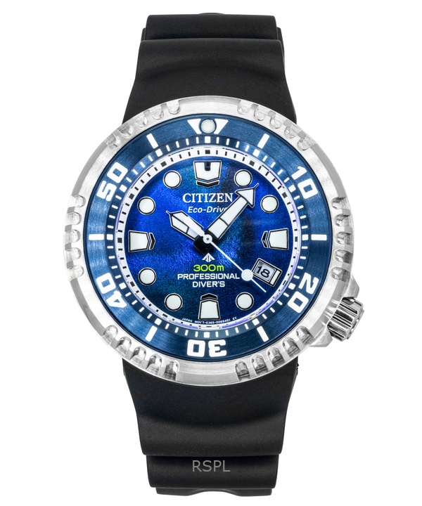 Citizen Promaster Dive Rubber Strap Blue Dial Eco-Drive BN1025-08L 300M Men's Watch 1 Citizen Promaster Dive Rubber Strap Blue Dial Eco-Drive BN1025-08L 300M Men's Watch