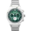 Citizen Zenshin Senkei Chronograph Super Titanium Green Dial Eco-Drive CA4691-59X 100M Men's Watch