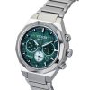 Citizen Zenshin Senkei Chronograph Super Titanium Green Dial Eco-Drive CA4691-59X 100M Men's Watch