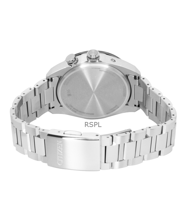 Citizen Attesa Limited Edition Super Titanium Blue Dial Eco-Drive CB0288-65L 100M Men's Watch 4 Citizen Attesa Limited Edition Super Titanium Blue Dial Eco-Drive CB0288-65L 100M Men's Watch