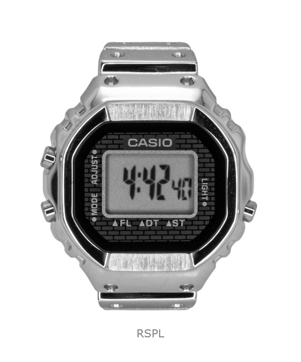 Casio Digital 50th Anniversary Stainless Steel Quartz CRW-001-1 Unisex Ring Watch 1 Casio Digital 50th Anniversary Stainless Steel Quartz CRW-001-1 Unisex Ring Watch