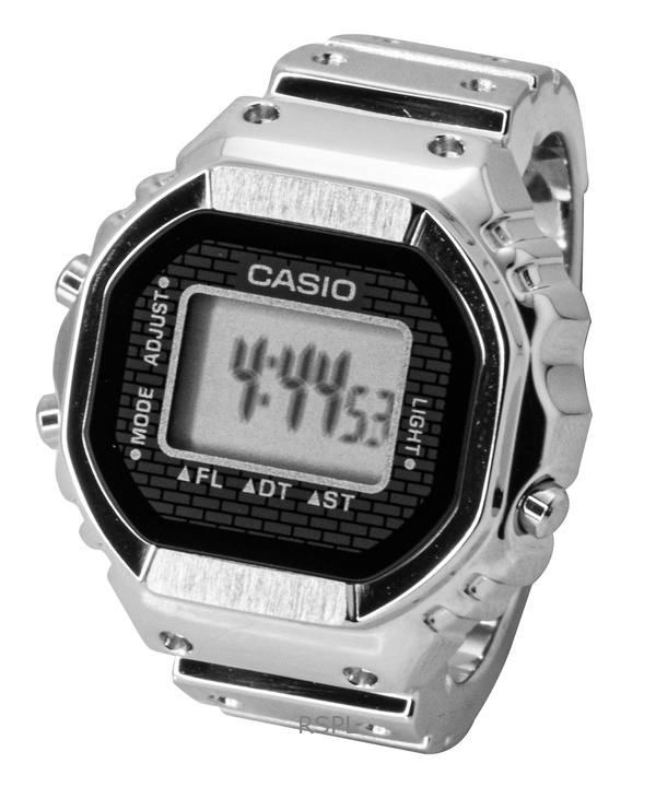 Casio Digital 50th Anniversary Stainless Steel Quartz CRW-001-1 Unisex Ring Watch 3 Casio Digital 50th Anniversary Stainless Steel Quartz CRW-001-1 Unisex Ring Watch