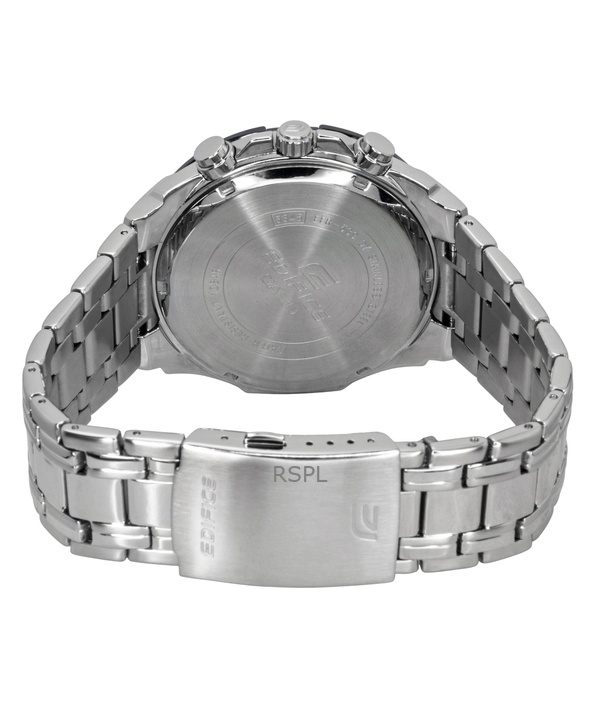 Casio Edifice Analog Standard Chronograph Stainless Steel Blue Dial Quartz EFR-539DE-2AV 100M Men's Watch 4 Casio Edifice Analog Standard Chronograph Stainless Steel Blue Dial Quartz EFR-539DE-2AV 100M Men's Watch