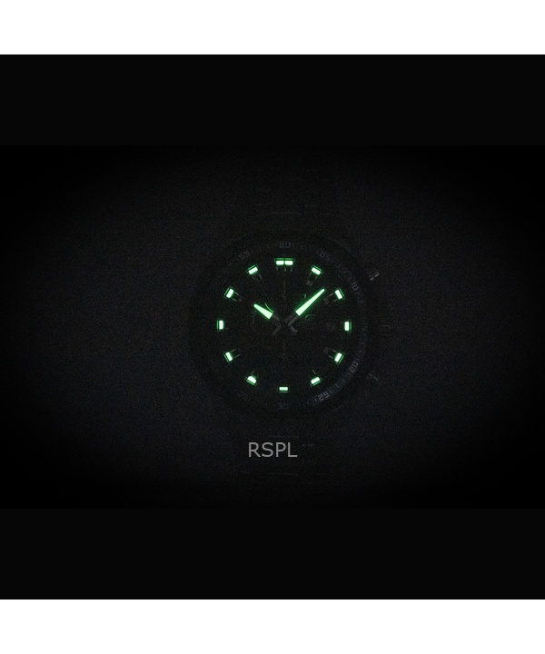 Casio Edifice Analog Standard Chronograph Stainless Steel Green Dial Quartz EFR-539DE-3AV 100M Men's Watch 2 Casio Edifice Analog Standard Chronograph Stainless Steel Green Dial Quartz EFR-539DE-3AV 100M Men's Watch