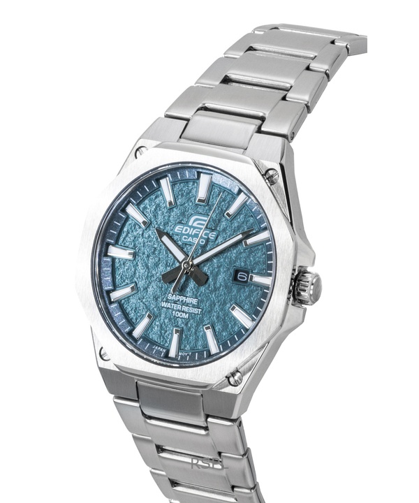 Casio Edifice Analog Stainless Steel Green Dial Quartz EFR-S108DE-3AV 100M Men's Watch 3 Casio Edifice Analog Stainless Steel Green Dial Quartz EFR-S108DE-3AV 100M Men's Watch