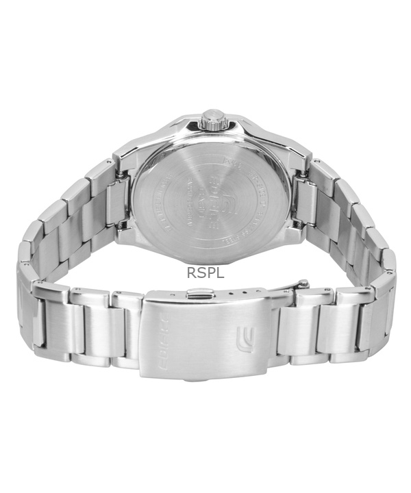 Casio Edifice Analog Stainless Steel Silver Dial Quartz EFR-S108DE-8AV 100M Men's Watch 4 Casio Edifice Analog Stainless Steel Silver Dial Quartz EFR-S108DE-8AV 100M Men's Watch