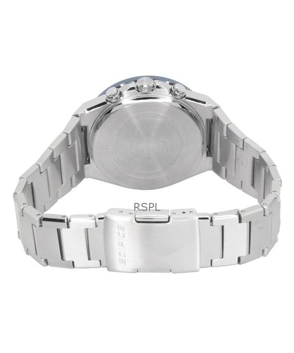 Casio Edifice Analog Chronograph Stainless Steel Green Dial Solar EFS-S650D-3A 100M Men's Watch 4 Casio Edifice Analog Chronograph Stainless Steel Green Dial Solar EFS-S650D-3A 100M Men's Watch