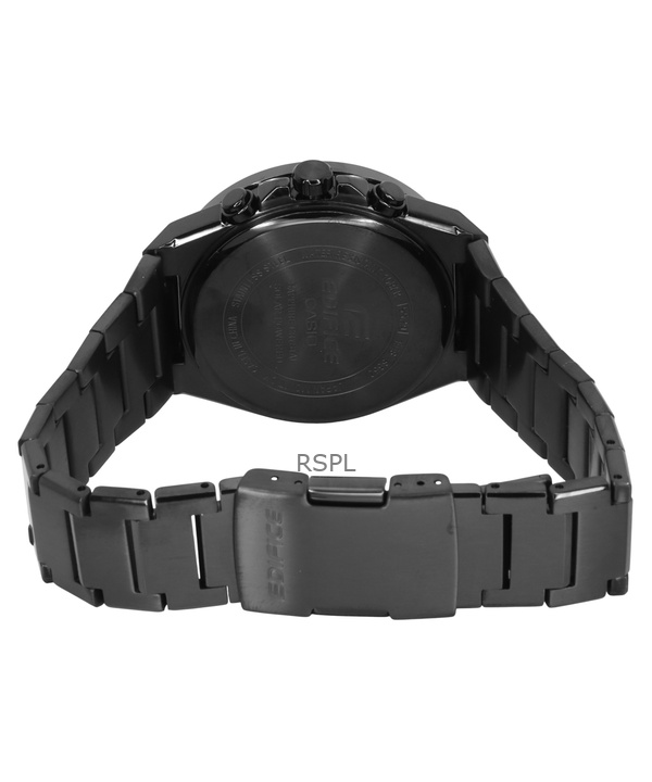 Casio Edifice Analog Chronograph Stainless Steel Black Dial Solar EFS-S650DC-1A 100M Men's Watch 4 Casio Edifice Analog Chronograph Stainless Steel Black Dial Solar EFS-S650DC-1A 100M Men's Watch