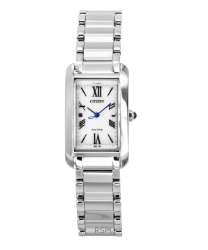 Citizen L Stainless Steel Silver Dial Eco-Drive EW5620-55A Women's Watch