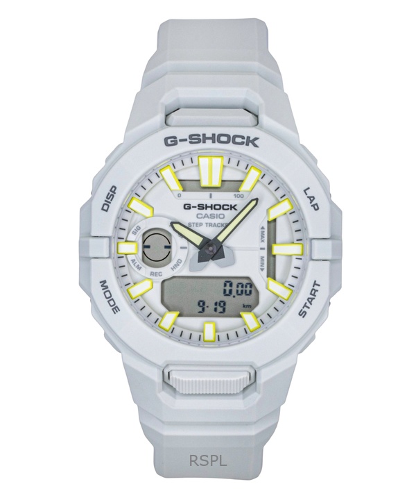 Casio G-Shock G-Squad Analog Digital Smartphone Link Resin Strap White Dial Quartz GBA-950-7A 200M Men's Watch