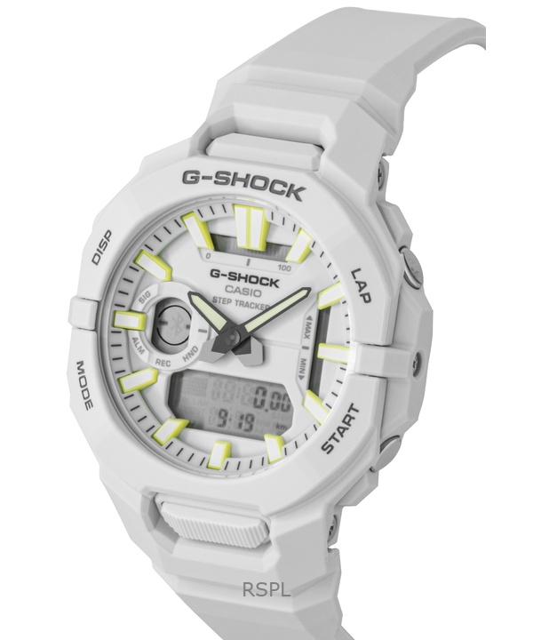 Casio G-Shock G-Squad Analog Digital Smartphone Link Resin Strap White Dial Quartz GBA-950-7A 200M Men's Watch 4 Casio G-Shock G-Squad Analog Digital Smartphone Link Resin Strap White Dial Quartz GBA-950-7A 200M Men's Watch