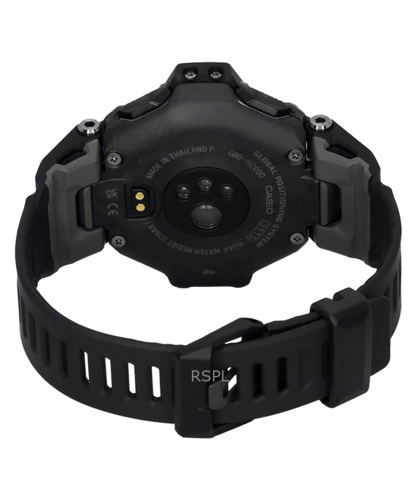 Casio G-Shock G-Squad Digital Smartphone Link Resin Strap Solar GBD-H2000-1B 200M Men's Watch 4 Casio G-Shock G-Squad Digital Smartphone Link Resin Strap Solar GBD-H2000-1B 200M Men's Watch