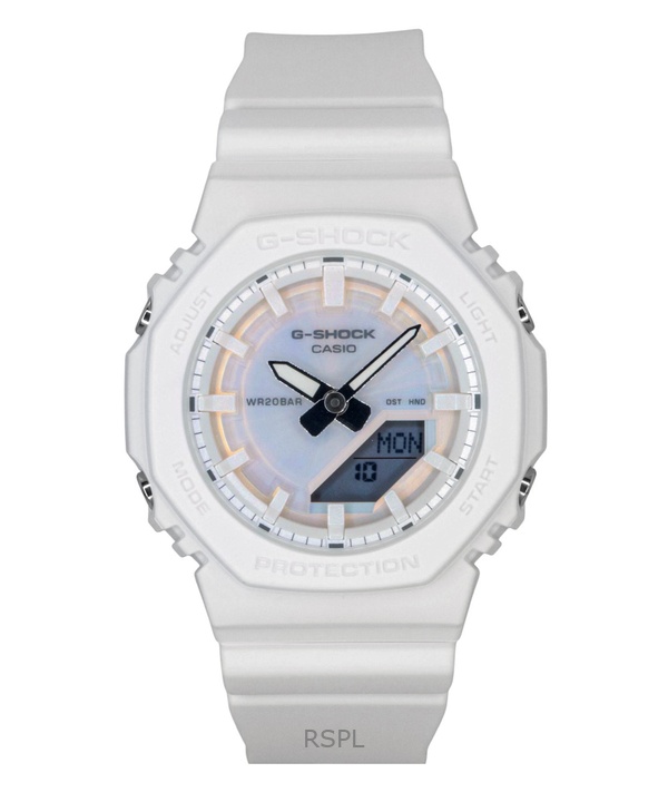 Casio G-Shock Analog Digital Resin Strap Polarized White Dial Quartz GMA-P2100PC-7A 200M Women's Watch 1 Casio G-Shock Analog Digital Resin Strap Polarized White Dial Quartz GMA-P2100PC-7A 200M Women's Watch