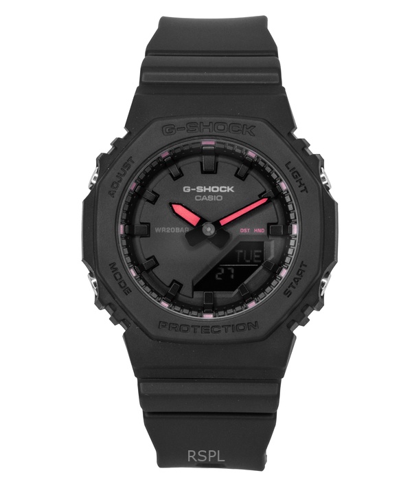 Casio G-Shock Analog Digital Bio-Based Resin Black Dial Quartz GMA-P2100SA-1A1 200M Women's Watch 1 Casio G-Shock Analog Digital Bio-Based Resin Black Dial Quartz GMA-P2100SA-1A1 200M Women's Watch