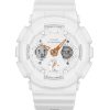 Casio G-Shock Analog Digital Bio-Based Resin White Dial Quartz GMA-S120SA-7A1 200M Women's Watch