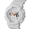 Casio G-Shock Analog Digital Bio-Based Resin White Dial Quartz GMA-S120SA-7A1 200M Women's Watch