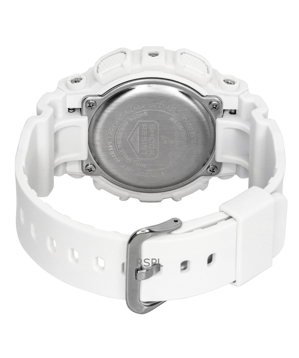 Casio G-Shock Analog Digital Bio-Based Resin White Dial Quartz GMA-S120SA-7A1 200M Women's Watch 5 Casio G-Shock Analog Digital Bio-Based Resin White Dial Quartz GMA-S120SA-7A1 200M Women's Watch