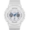 Casio G-Shock Analog Digital Bio-Based Resin White Dial Quartz GMA-S120SA-7A2 200M Women's Watch