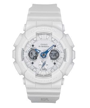 Casio G-Shock Analog Digital Bio-Based Resin White Dial Quartz GMA-S120SA-7A2 200M Women's Watch