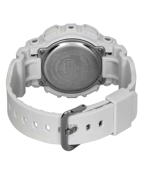 Casio G-Shock Analog Digital Bio-Based Resin White Dial Quartz GMA-S120SA-7A2 200M Women's Watch 5 Casio G-Shock Analog Digital Bio-Based Resin White Dial Quartz GMA-S120SA-7A2 200M Women's Watch