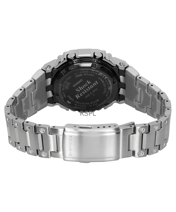 Casio G-Shock Full Metal Digital Smartphone Link Stainless Steel Solar GMW-B5000D-1C 200M Men's Watch 4 Casio G-Shock Full Metal Digital Smartphone Link Stainless Steel Solar GMW-B5000D-1C 200M Men's Watch