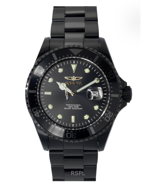 Invicta Pro Diver Zager Exclusive Stainless Steel Black Dial Quartz 23402 200M Men's Watch 1 Invicta Pro Diver Zager Exclusive Stainless Steel Black Dial Quartz 23402 200M Men's Watch