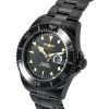 Invicta Pro Diver Zager Exclusive Stainless Steel Black Dial Quartz 23402 200M Men's Watch
