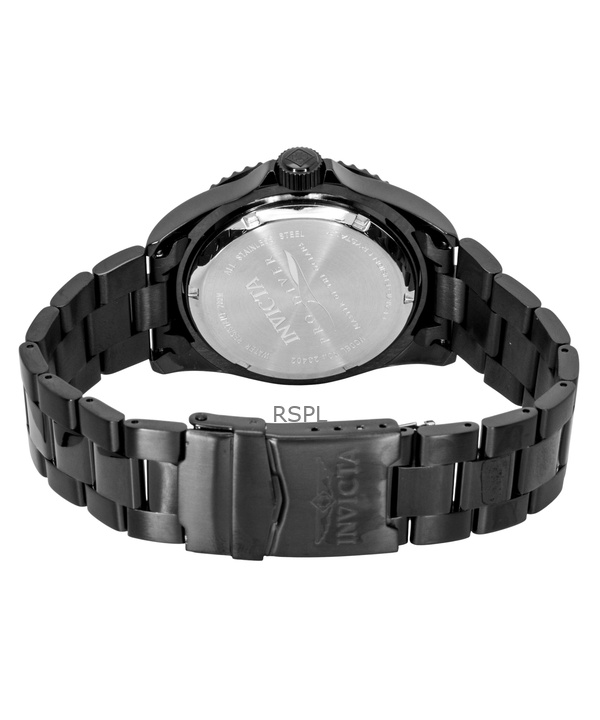 Invicta Pro Diver Zager Exclusive Stainless Steel Black Dial Quartz 23402 200M Men's Watch 4 Invicta Pro Diver Zager Exclusive Stainless Steel Black Dial Quartz 23402 200M Men's Watch