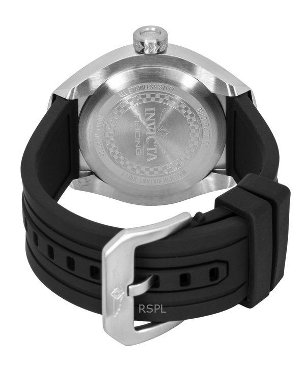 Invicta Racing Silicone Strap Silver Dial Quartz 47726 Men's Watch 4 Invicta Racing Silicone Strap Silver Dial Quartz 47726 Men's Watch