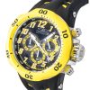 Invicta Venom Hydra GMT Chronograph Silicone Strap Black Dial Quartz 48236 200M Men's Watch