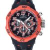Invicta Venom Hydra GMT Chronograph Silicone Strap Black Dial Quartz 48237 200M Men's Watch