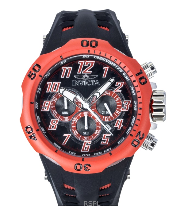 Invicta Venom Hydra GMT Chronograph Silicone Strap Black Dial Quartz 48237 200M Men's Watch 1 Invicta Venom Hydra GMT Chronograph Silicone Strap Black Dial Quartz 48237 200M Men's Watch