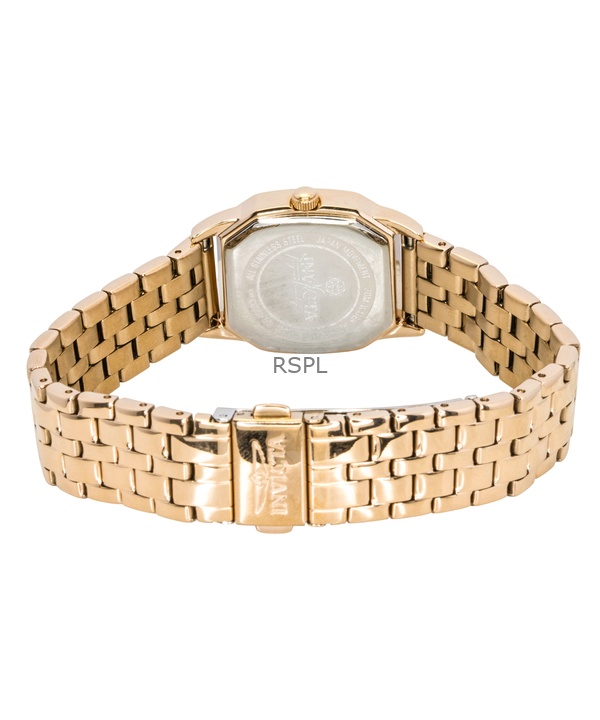 Invicta Wildflower Rose Gold Tone Stainless Steel Silver Dial Quartz 49039 Women's Watch 3 Invicta Wildflower Rose Gold Tone Stainless Steel Silver Dial Quartz 49039 Women's Watch