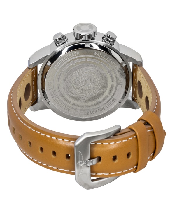 Invicta S1 Rally Zager Exclusive Chronograph Leather Strap Quartz 90102 100M Men's Watch 4 Invicta S1 Rally Zager Exclusive Chronograph Leather Strap Quartz 90102 100M Men's Watch